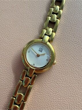 ESQ Swiss Gold-Tone Women's Bracelet Watch with White Dial